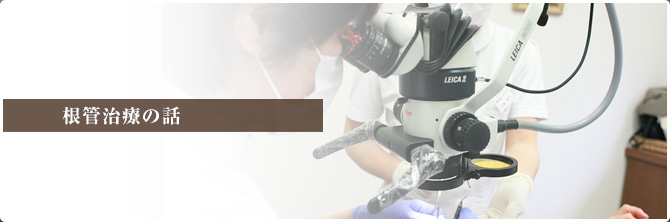 根管治療の話